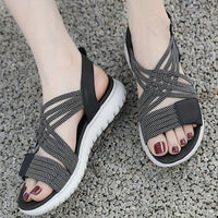 Carmen | Women’s Flat Strappy Orthopedic Sandals