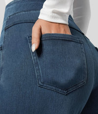Gineva | Women’s High-Rise Flare Denim Pants