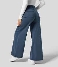 Gineva | Women’s High-Rise Flare Denim Pants