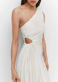 Inka | Women’s One-Shoulder Pleated Maxi Dress