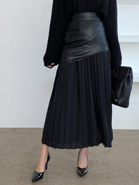 Adelheid | Women’s Pleated Maxi Skirt