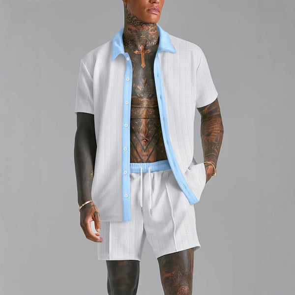 Theo | Men’s Short Sleeve Shirt Set