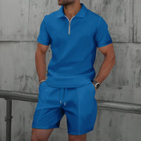 Oscar | Men’s Quarter-zip Polo Set