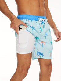 Henry | Flamingo Print Swim Trunks