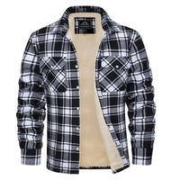 Theo | Plaid Sherpa Jacket