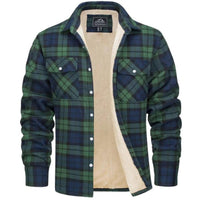 Theo | Plaid Sherpa Jacket