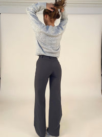 Eloise | Women’s High-Rise Pintuck Flowy Trousers