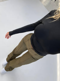 Eloise | Women’s High-Rise Pintuck Flowy Trousers