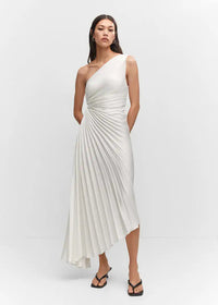 Inka | Women’s One-Shoulder Pleated Maxi Dress