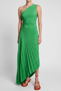 Inka | Women’s One-Shoulder Pleated Maxi Dress