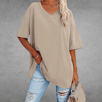 Esperanza | Women’s Oversized V-Neck T-Shirt