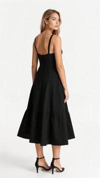 Cerene | Women’s Floral Midi Dress