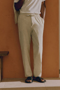 Finley | Men’s Flat-Front Drawstring Trousers