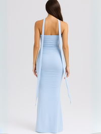 Anya | Women’s Strapless Choker Maxi Dress