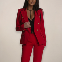 Araceli | Women’s  High-Density Crepe Two-Piece Suit