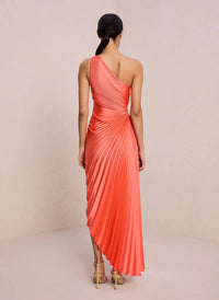 Inka | Women’s One-Shoulder Pleated Maxi Dress