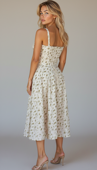 Cerene | Women’s Floral Midi Dress