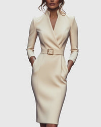 Women's Cocktail Bodycon Midi Dress