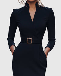 Women's Cocktail Bodycon Midi Dress