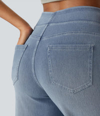 Gineva | Women’s High-Rise Flare Denim Pants
