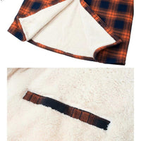 Theo | Plaid Sherpa Jacket