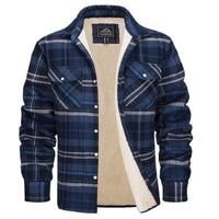 Theo | Plaid Sherpa Jacket