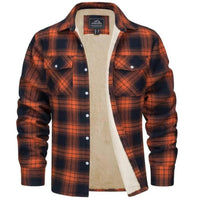 Theo | Plaid Sherpa Jacket