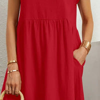 Women's Shift Summer Midi Dress