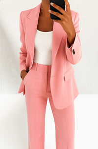 Phoebe | Wide Leg Pants Two Piece Set